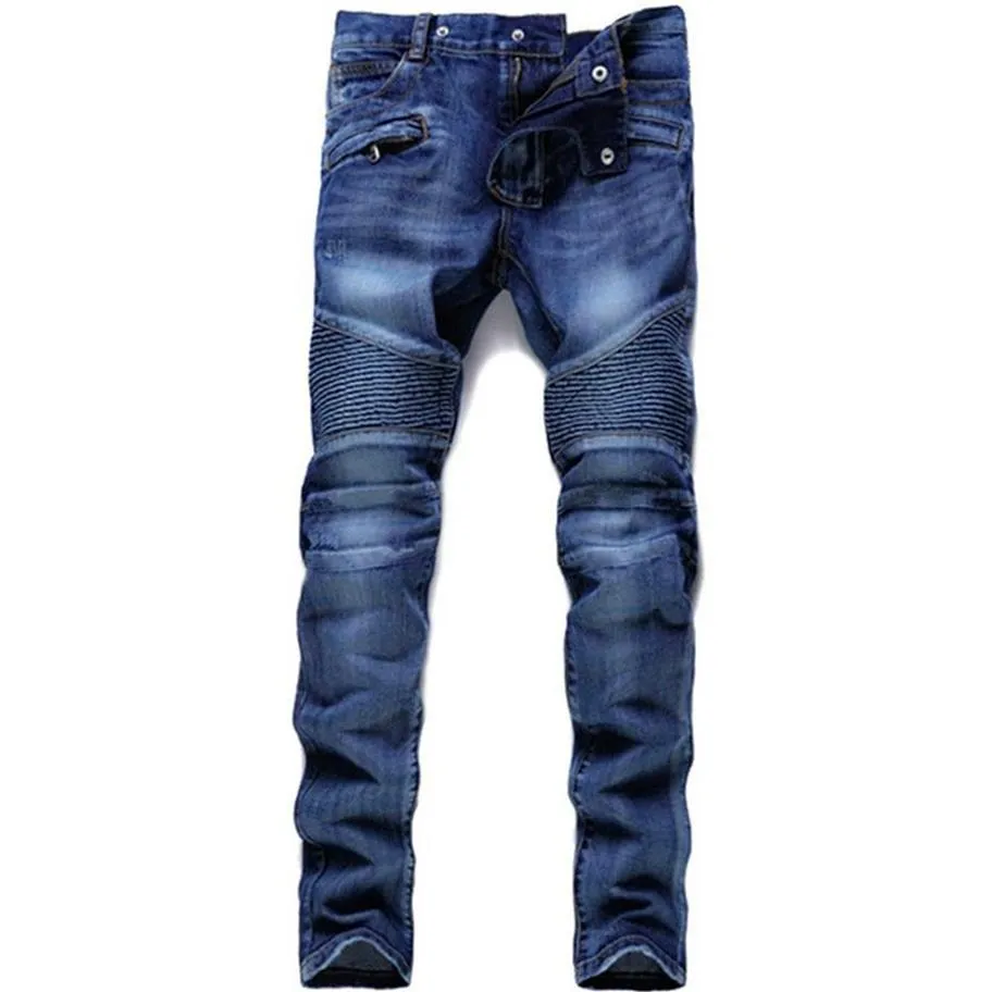 Jeans Rock Renaissance Jeans Os Estados Unidos Street Style Meninos Buraco Bordado Jeans Designer Homens Mulheres Fashion208A