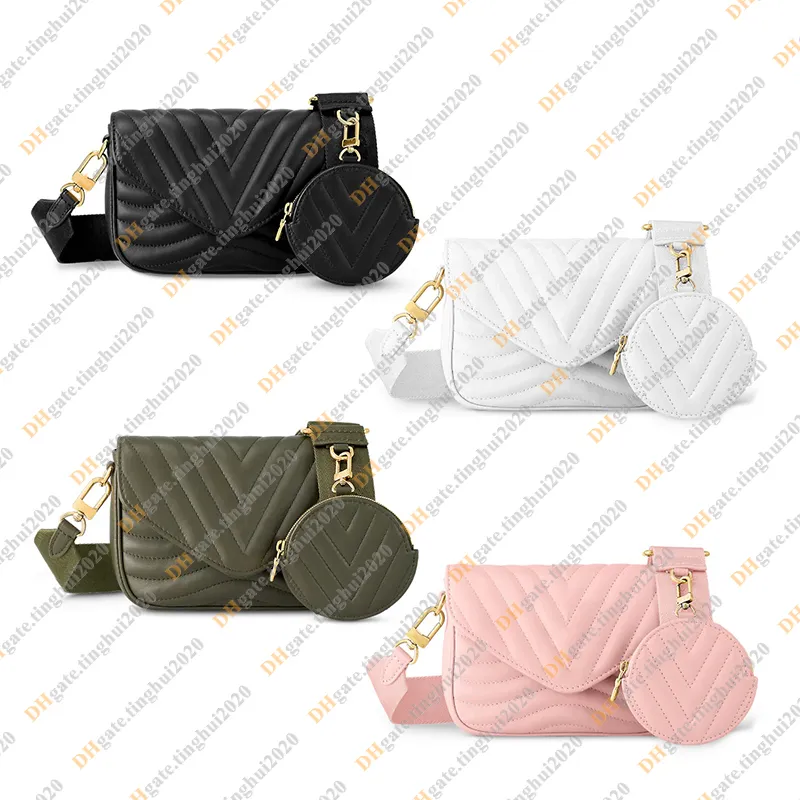 Fashion Fashion Casual Designer Luxury New multifonction Cross Cross Body Sacs Sac à main sac de messager TOP TOP Mirror Quality M56461 M22477 M22706