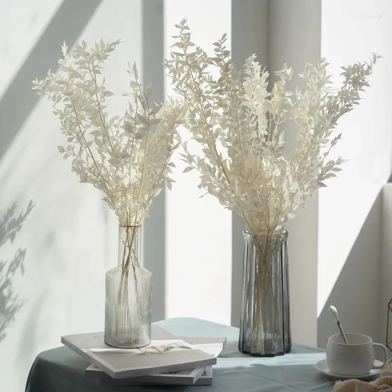 Dekoratif Çiçekler 30G Doğal Gerçek Rusus Yapraklar Kurutulmuş Bonsai Ağacı Çiçek Duvar Hediyesi Kız arkadaşı için Yapay Vine Noel Malzemeleri Masa