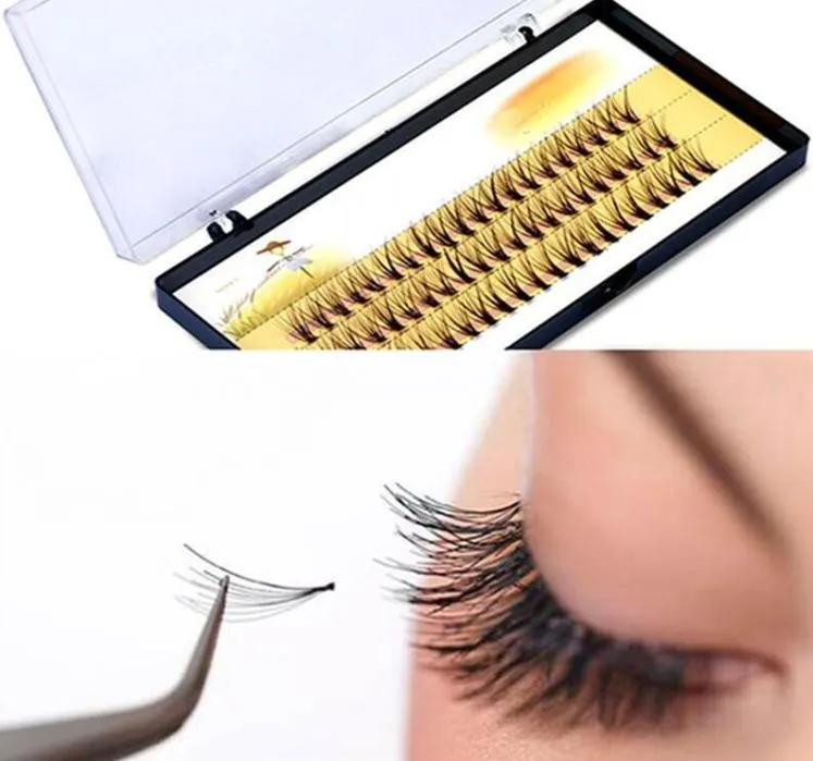 60 pièces greffage faux cils vison individuel faux cils Extension doux noir faux cils 614mm maquillage Toool5887160