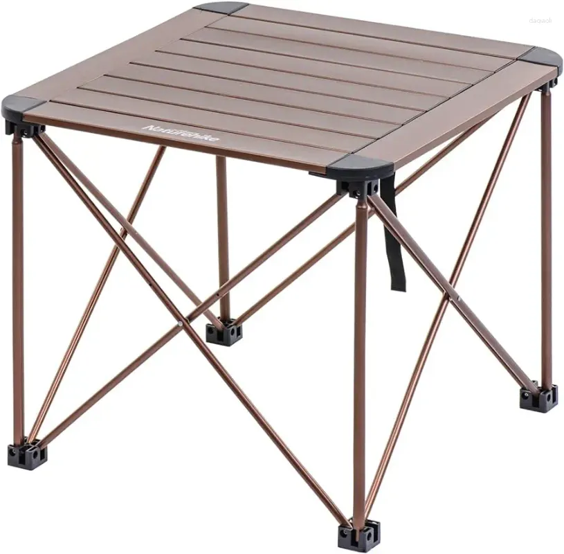 Lägermöbler vikta bord aluminiumlegering bärbar utomhus picknick camping