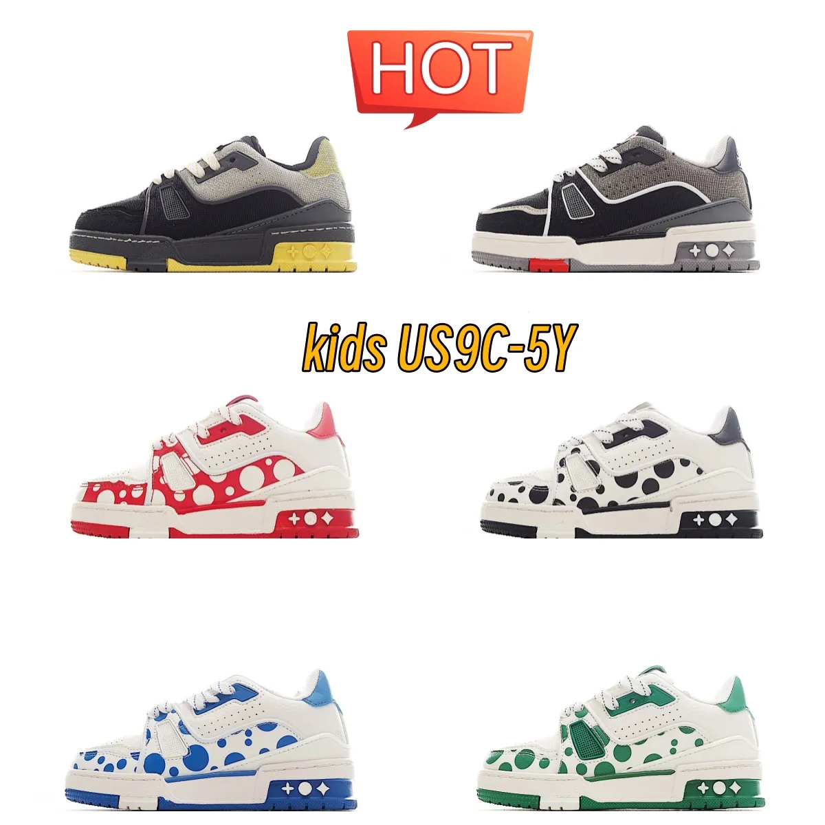 2023 Kinderschuhe Designer-Turnschuhe Frühling Herbst Kinderschuh Jungen Mädchen Sport atmungsaktive Kind Baby Jugend Casual Trainer Kleinkinder Säuglinge athletischer Sneaker