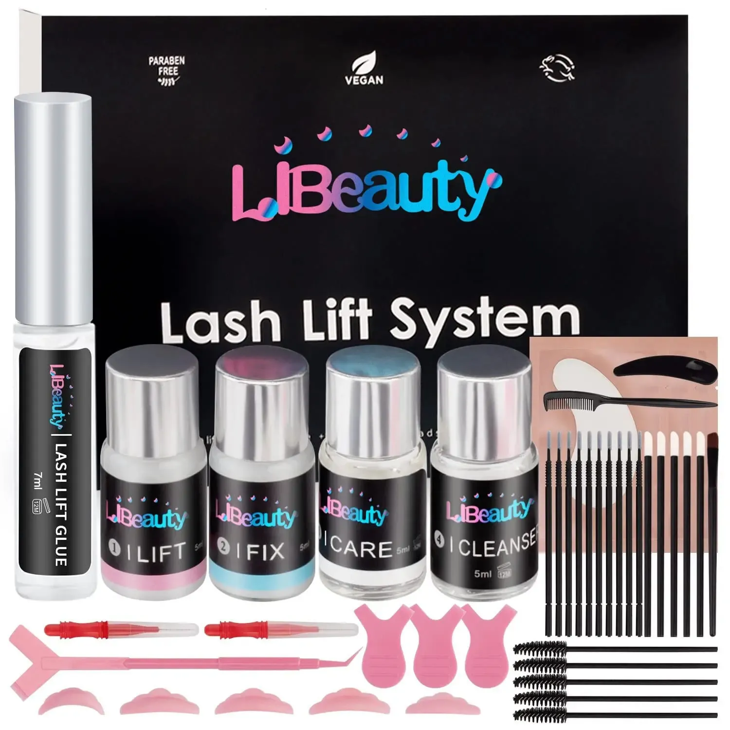 Mascara Libeauty Fast Lash Lift Kit Wimpernlifting Enhancer Calia Set Wimpern Dauerwelle mit komplettem Werkzeug kann Ihre 231027