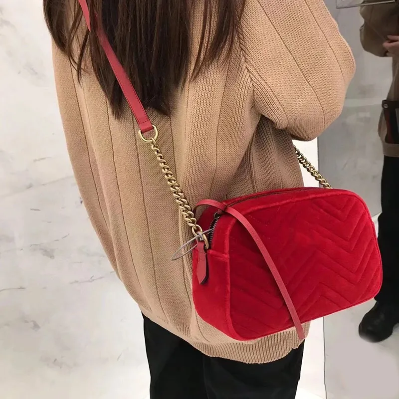 Velvet designer sales bag