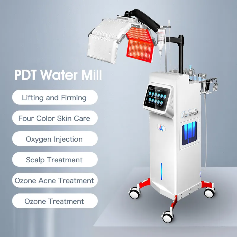 Umfassendes Zentrum für Hautmanagement, Verbesserung des Hautbildes, Verbesserung der Festigkeit, Verbesserung der Gesichtskonturierung, Faltenreduzierung, 3D-Iontophorese-Therapiegerät mit PDT