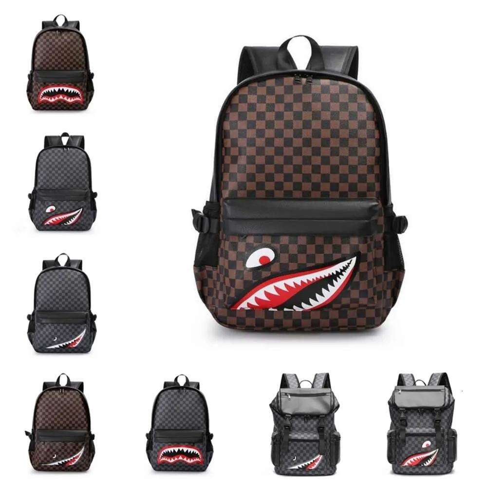 2024 Backpack Style Fashion Brand Men's Backpack New Fashion Trend Korean Version Casual Large Capacity Backpack Student Schoolbag 231027