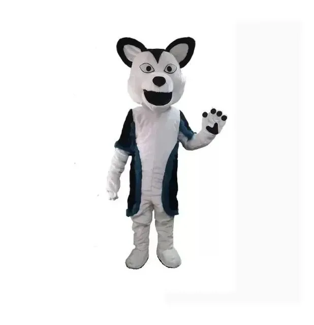 2024 Halloween Husky Dog Fox Fursuit Mascot Costume Cartoon Anime Theme Character Christmas Carnival Party Fancy Costumes Adult Outfit