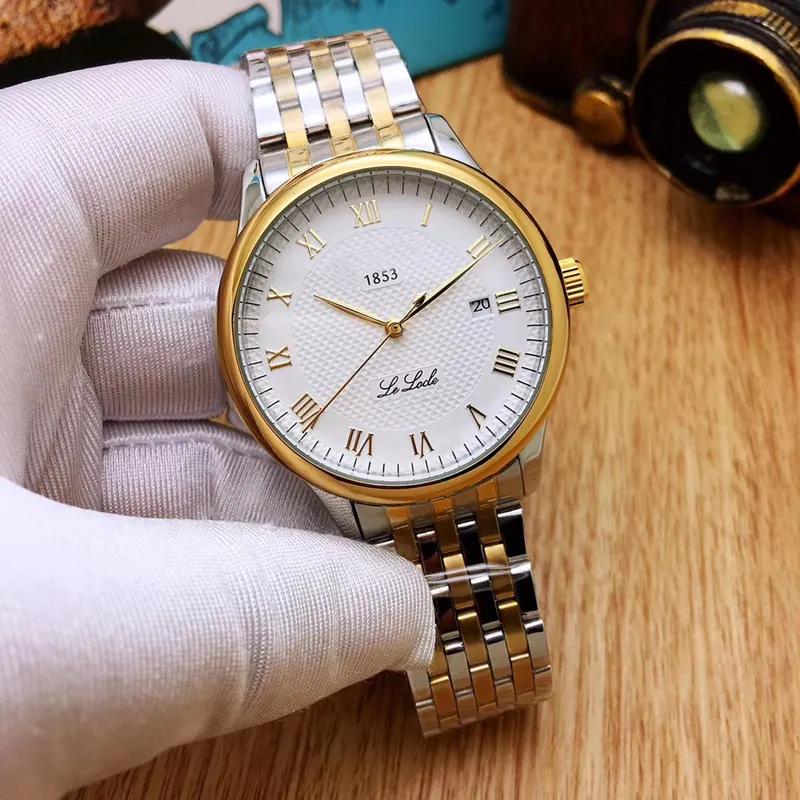 أفضل العلامة التجارية Tissoity Wristwatches Men Women's Watches Automatic Machinery Watch 1853 Wrist Wrist-Watch Steel Strap Fashion Prx Designer Watches Bracelet T011