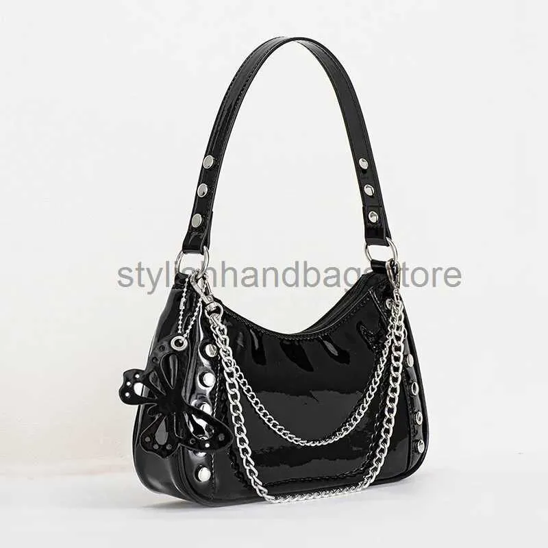 Schoudertassen Soul Bag voor dames Crossbodytas voor dames OIE Modetassen met klinknagels voor meisjestylishhandbagsstore