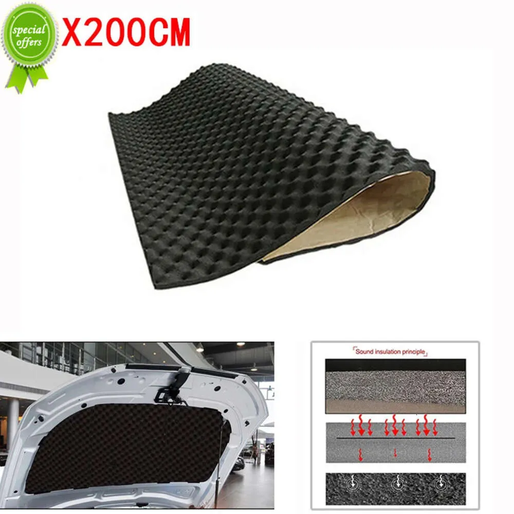 Nuevo Aislamiento De Algodón Para Coche, Tablero De Espuma De Aislamiento  Acústico Grueso, Insonorizado, Espuma De Goma Para Coche, Absorbente, De  7,09 €