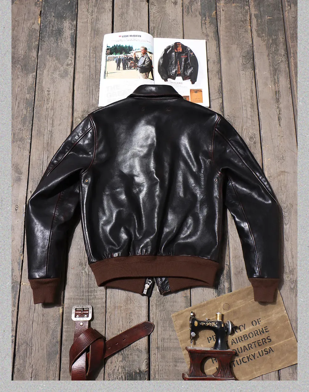 ジャケット・アウター OHOTORO Horizon Leather Jacket horizon leather jacket - OHOTORO