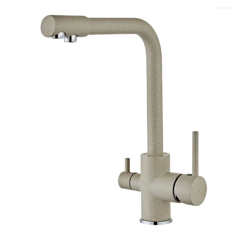 Kitchen Faucets Sanitary Ware Polished Ceramic Single Hole Water Filter Top Faucet