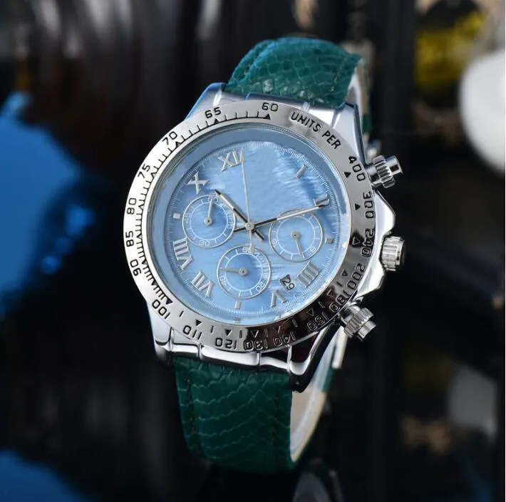 Presidente Completamente Funzionale Con Data Automatica Da Donna Orologio Da Uomo Batteria Al Quarzo Orologio Super Luminoso Cassa In Argento Specchio Con Zaffiro Quadrante Con Numero Romano Orologi M...