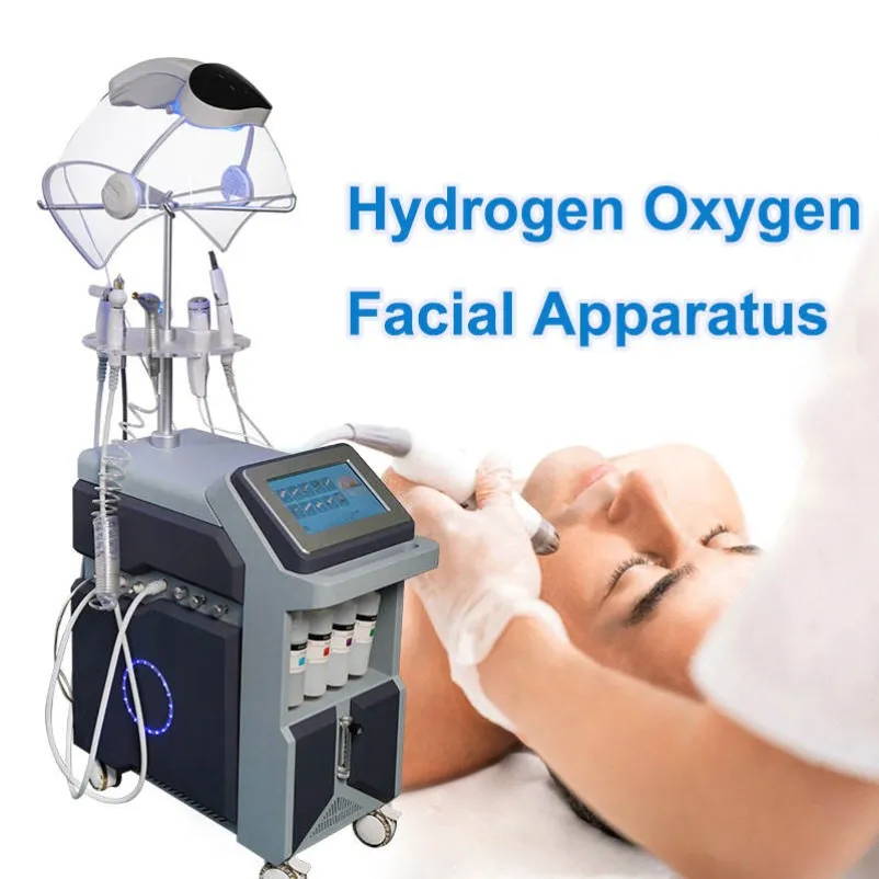 2023 Soins de beauté Microdermabrasion hydrofaciale haute pression H2O2 Hydra Aqua Peel Bulle d'oxygène Diamant Dermabrasion Machine faciale