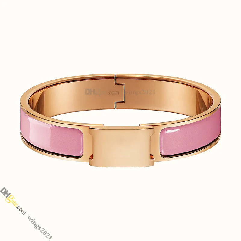 Sieraden voor vrouwen Designer Bracelet Classic Charm Bangle Titanium stalen email Gold-vergulde nooit vervagende niet-allergische, roségouden armband;Store/21417581
