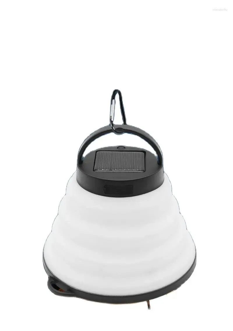 Lanternes portatives solaire pliable Camping LED lumière USB lampe de tente rechargeable étanche IP65 randonnée en plein air lanterne décoration de jardin