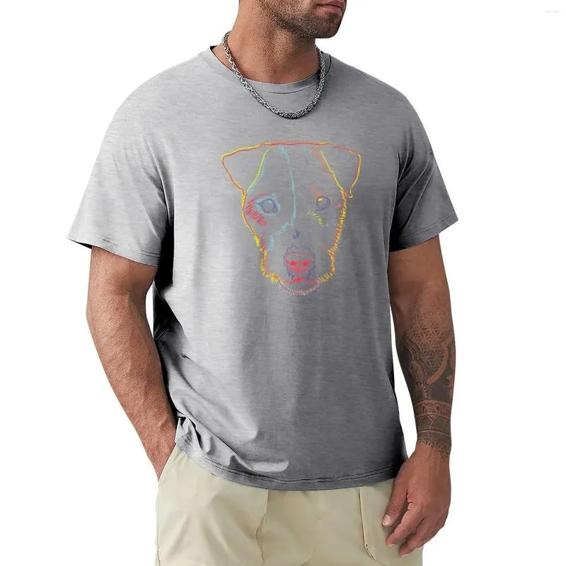 Polos pour hommes Parson Russel Terrier Dog T-shirt Vêtements hippie à séchage rapide Tee-shirt à manches courtes pour hommes