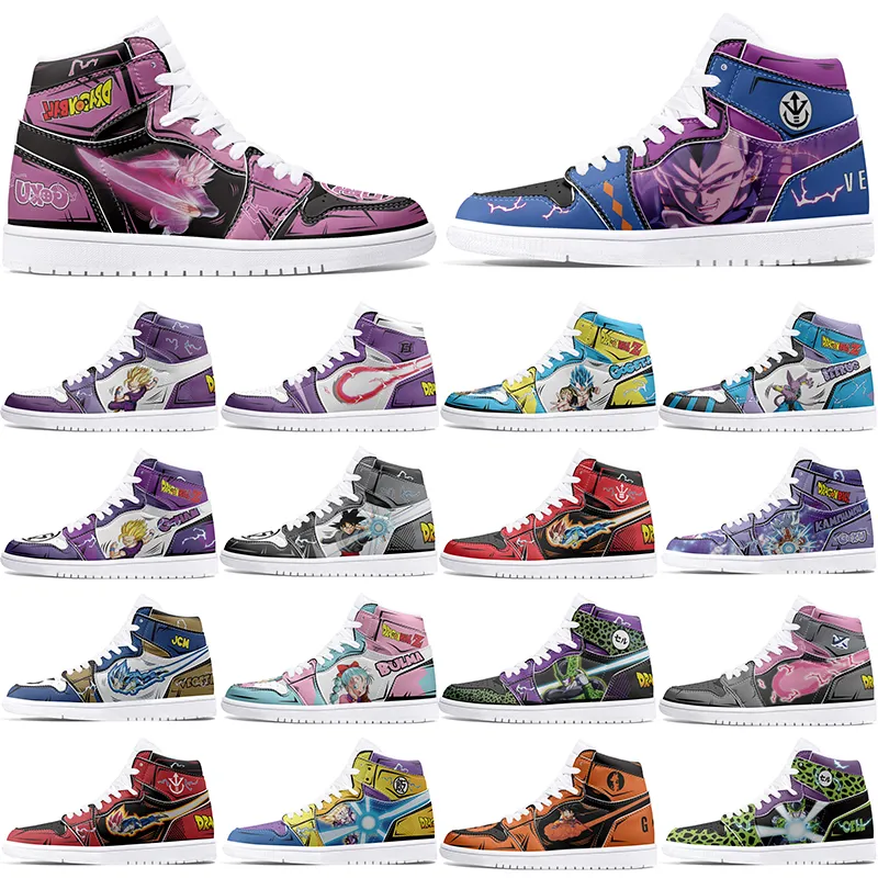 Customized Shoes 1s DIY shoes Basketball Shoes damping male 1 Women 1 Anime Customized Character Trend Versatile Outdoor Shoes