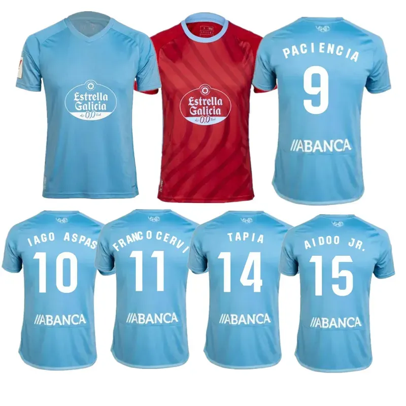 2023 2024 Soccer Jerseys STRAND LARSEN BAMBA Paciencia FRAN BELTRAN IAGO ASPAS Gabri Veiga MINGUEZA HUGO MALLO home away 23 24 football shirt