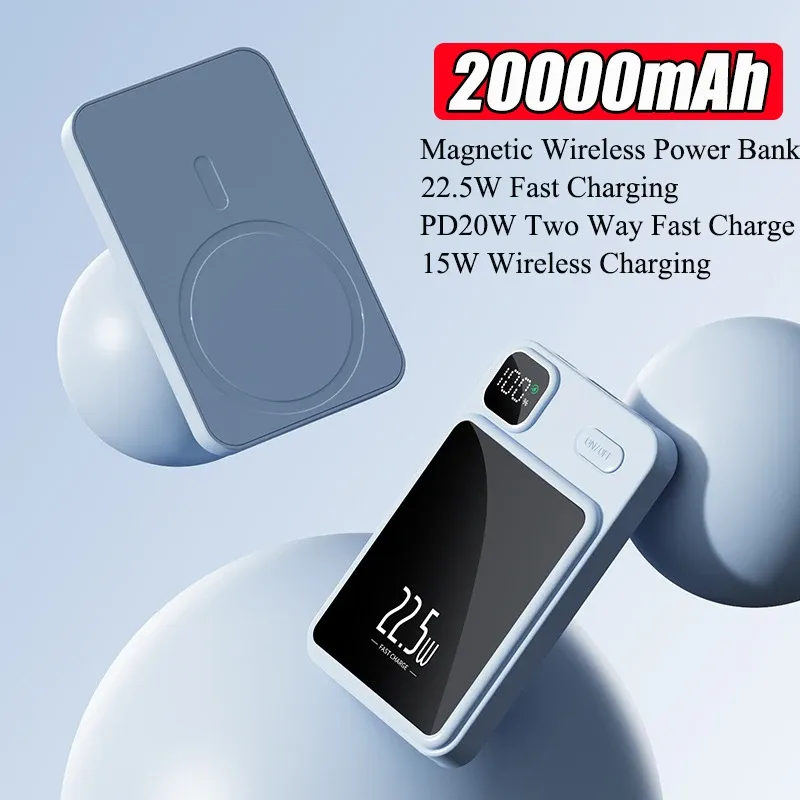 Charmast 20000mAh Portable Charger With Built In Cables, 22.5W Travel Power Bank - Foto 6