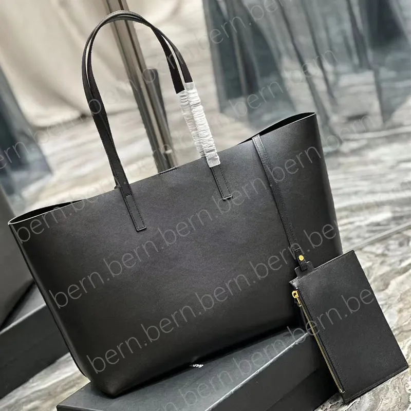 Premium Leather/Non-Leather Women's Large Capacity Shopping Bag Tote Bag Shoulder Bag 38x28x13cm