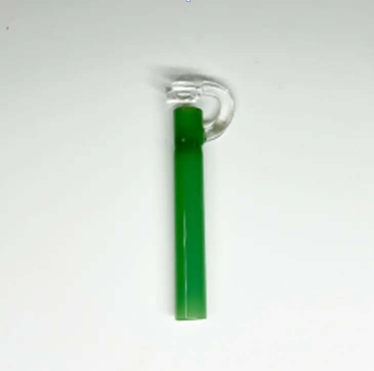 Pipe à fumer en verre Bangs à eau Accessoires pour cigarettes Verre coudé classique 10 cm