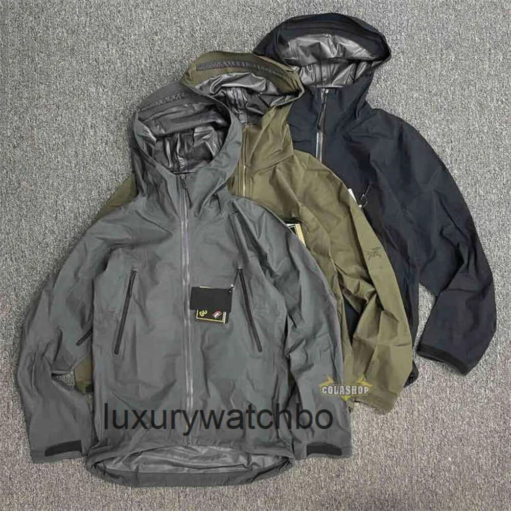 Designer Jacket Arc''terys Men's Jacket Brand Mens Coats Clothes Leaf Lt Gen2 Military Bird Waterproof Breathable KO4E