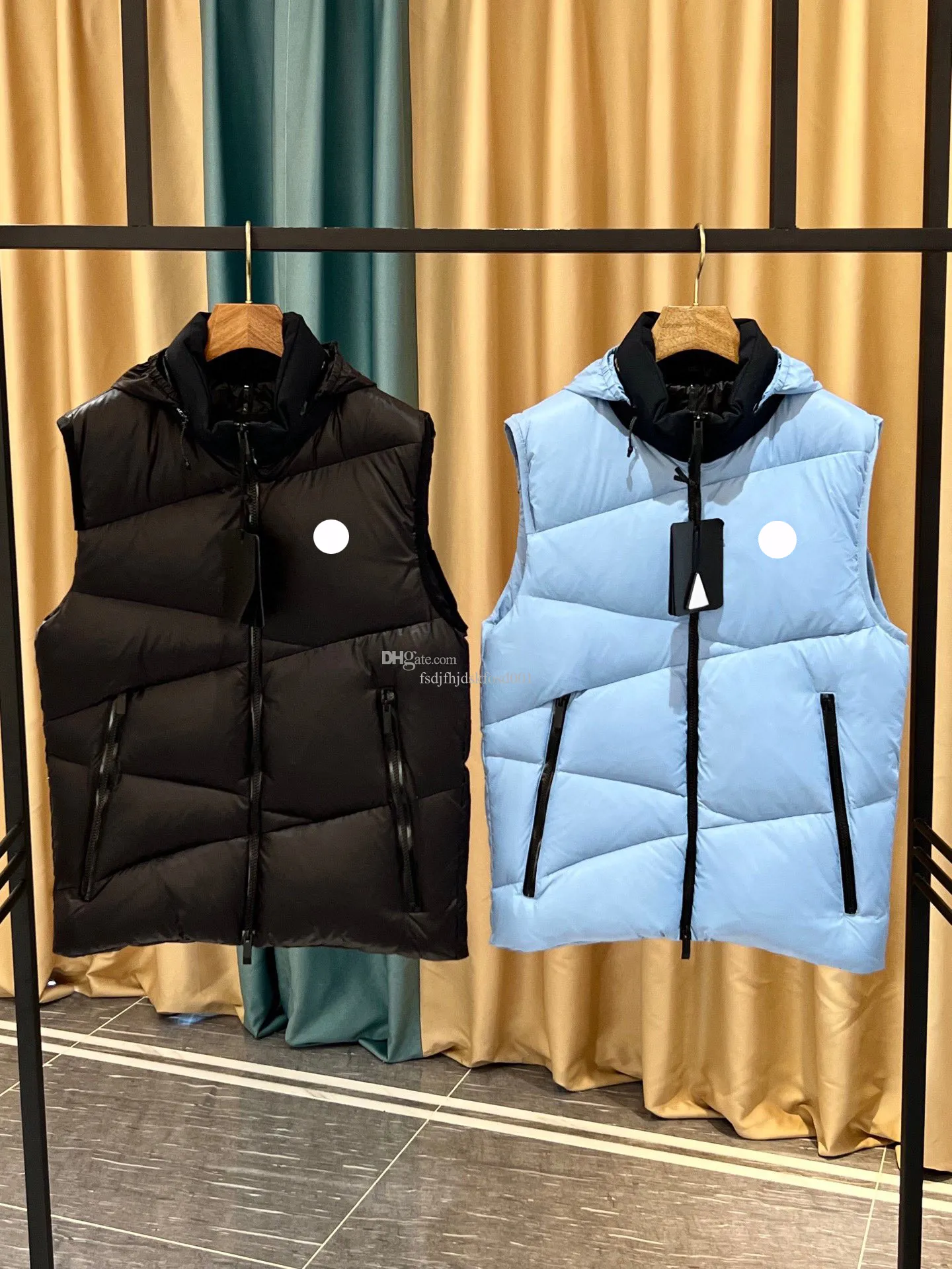 Осенний новый жилет модный бренд вниз пальто осень зимнее мужское грудное грудь NFC Размер 1-5