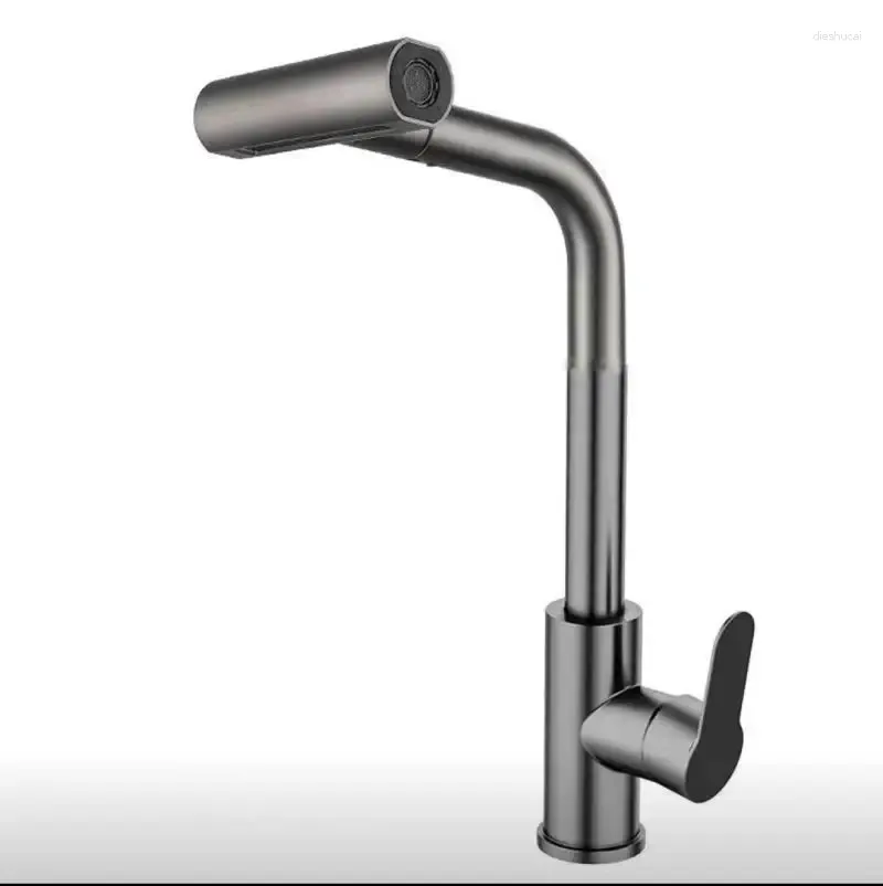 Rubinetti della cucina Doccia Cascata Splash Head Freddo e Lavastoviglie Lavello Rubinetto girevole multifunzionale