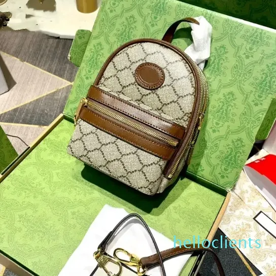 حقيبة ظهر نمط أوفيديا الكتف الكتف مصمم حقيبة نسائية مصغرة حقيبة اليد حقائب الأزياء حقائب الأزياء