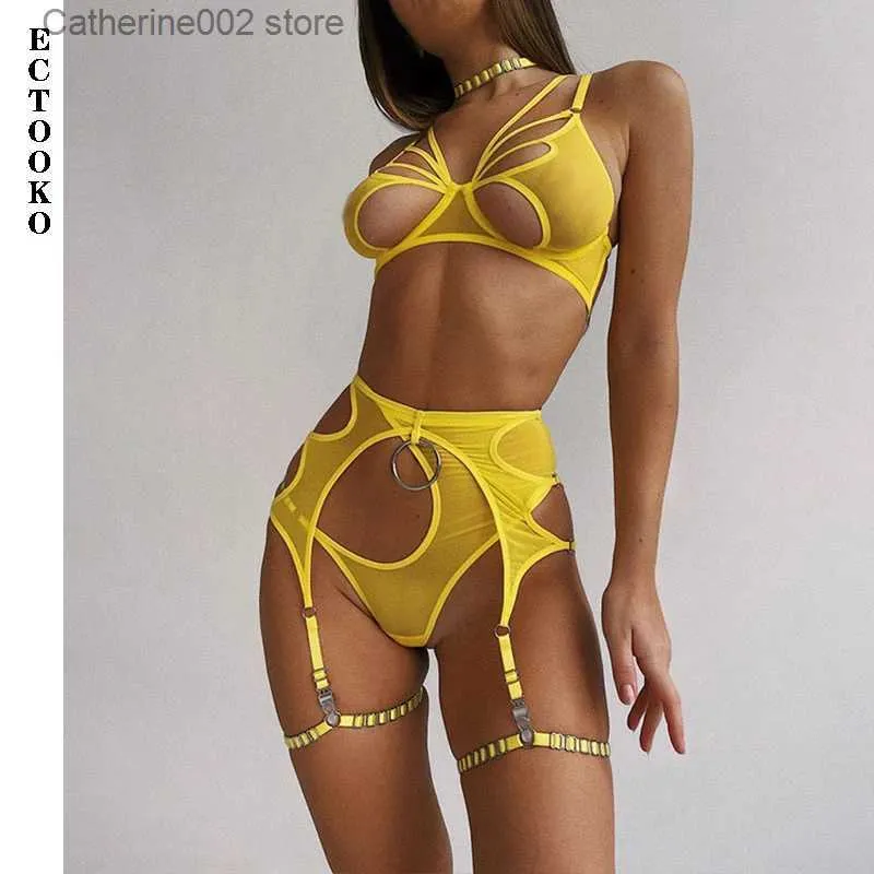 Sexy Set ECTOOKO 2022 New Hot Sexy Lingerie Cut Out... From 2,27  | DHgate