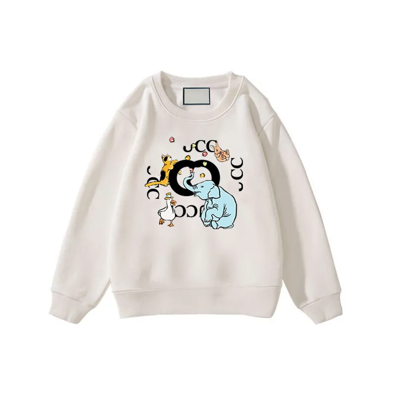 2023 Enfants Designers Sweat à capuche 100% coton à capuche Lettres de dessin animé Kid Sweatshirts Bébé Enfants Vêtements Garçons Filles Pulls de luxe CYD23102607