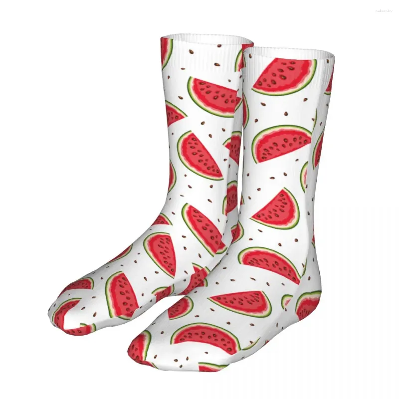 Herrensocken Damen Sport Wassermelone Baumwolle Kompression Damensocke