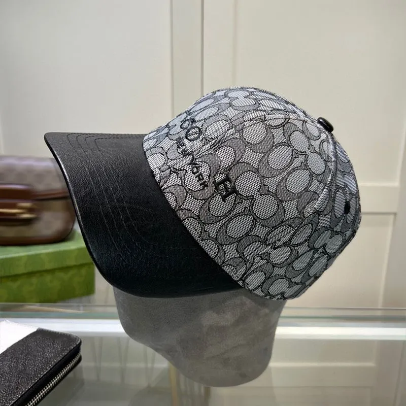 Mens Embroidered Cotton Baseball Cap Classic Design Adjustable