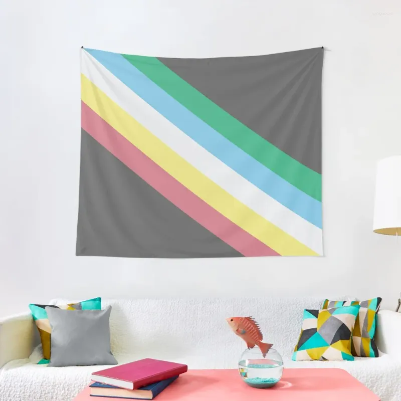 Wandtapijten handicap trots vlag gedempt tapijt esthetische kamer decor muur opknoping