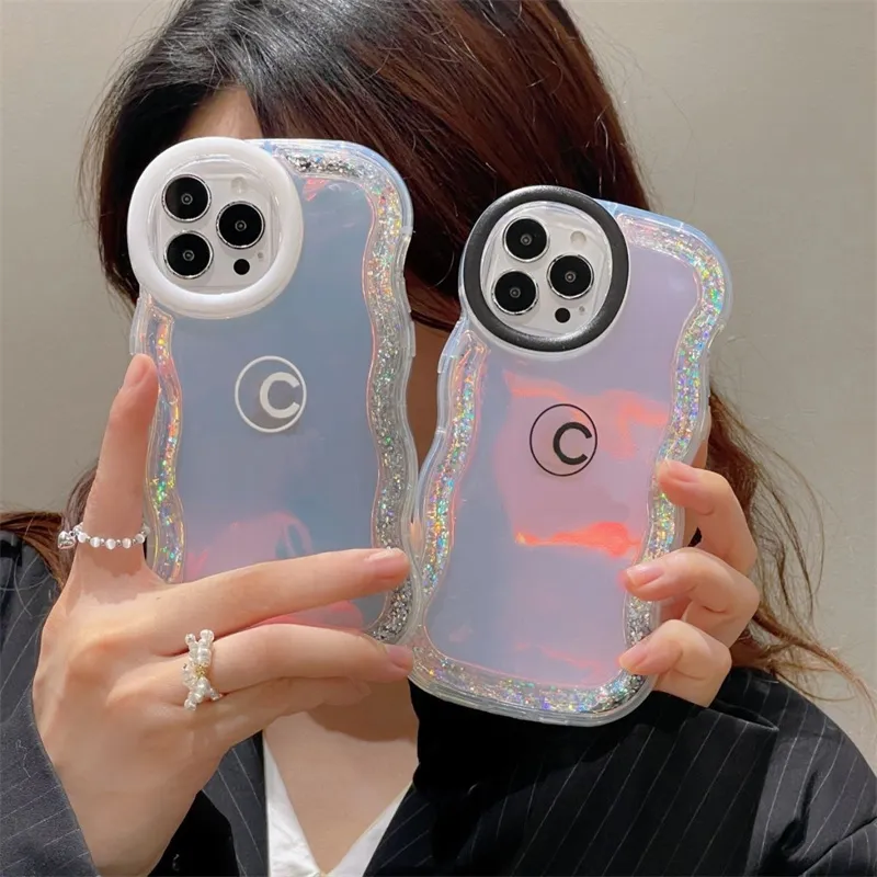 Trendy Designer Phone Case Luxury Phone Cases Mens Womens Letter Transparent Cases For IPhone 15 Pro 12 11 13 14Promax Phone Back Cover