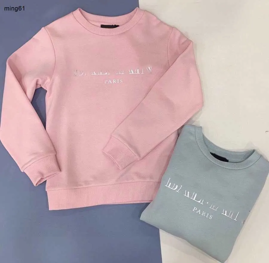Brand baby hoodie Hollow out letter printing kids sweater Size 90-130 Skin friendly and soft children pullover Oct25