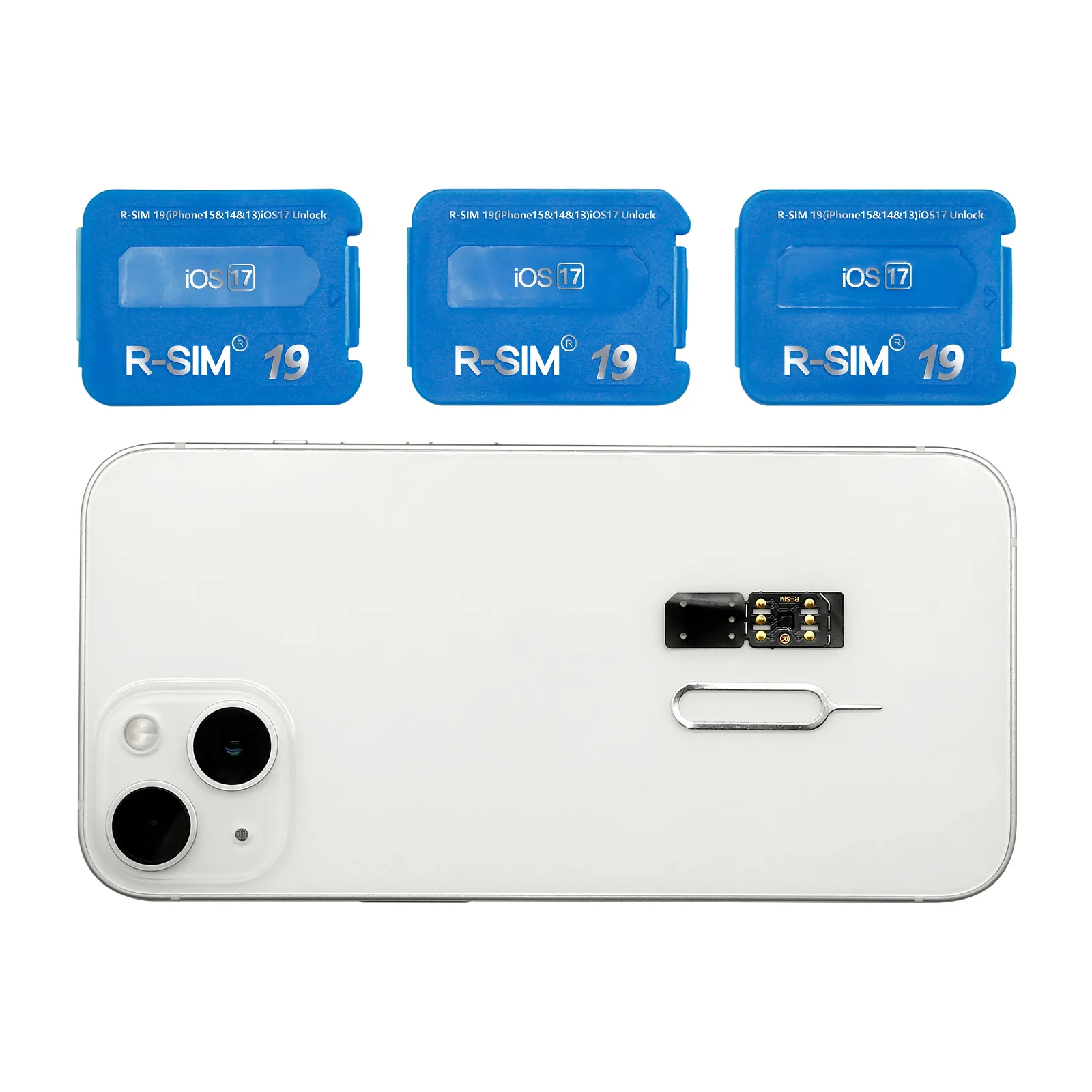 RSIM19 V9.8 QPE ESIM إصلاح رقاقة IOS17 iPhone5/6/7/8/11/12/13/14/15 15PRO كحد أقصى