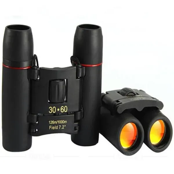 Military Folding Binoculars Telescope Day And Night Camping Traveling Vision Spotting Scope 126m 1000m Optical ZZ