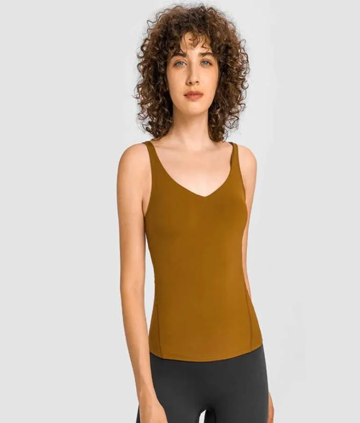 What is Fashionable Yoga Suit with Breast Pad Female Female Back