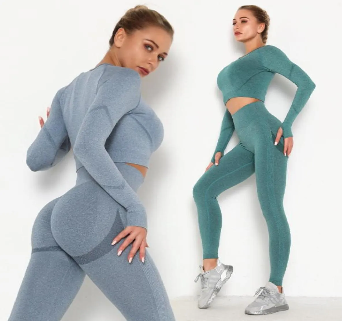 Soft Nylon Spandex Yoga Set Workout Outfits for Women Sport Bra High Waist  Shorts 2 Piece Sets Running Sportswear Gym Clothing - AliExpress