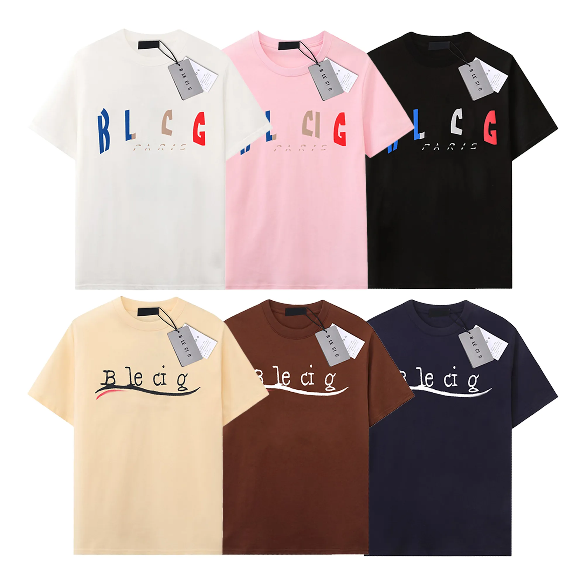 T-shirt pour hommes Designer Tees Marque de luxe T-shirts Hommes Femmes Manches courtes Hip Hop Streetwear Tops Shorts Vêtements de sport Vêtements B-5 Taille XS-XL