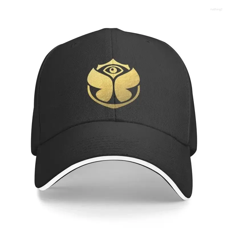 Bérets Punk Gold Tomorrowland Music Casquette de baseball Hommes Femmes Réglable Papa Chapeau Sports