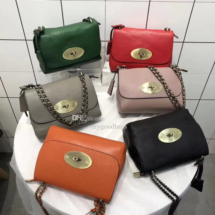 Borse a tracolla Mulberry Lily Borsa a catena da donna di design borsa a tracolla moda Cartelle di marca britannica Crossbody Tote Messenger