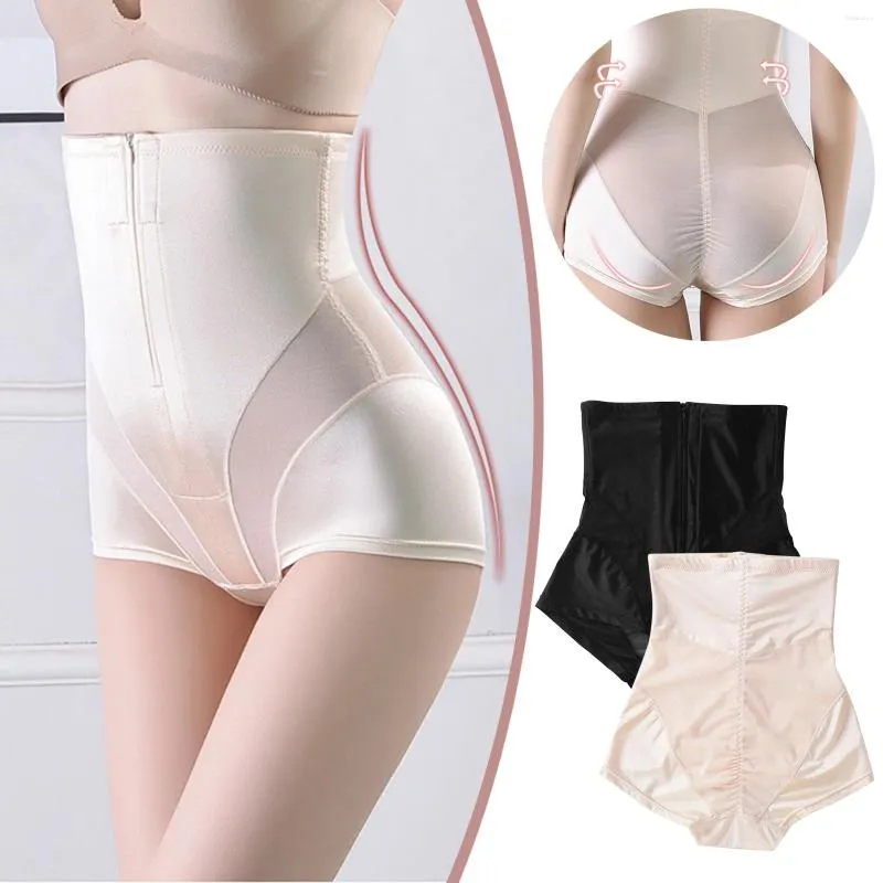 Kvinnors Shapers BH -kostym Hög midja Abdominal lyftskinkor som formar midjeband Postpartum Shapewear Pants för att samla magen tre