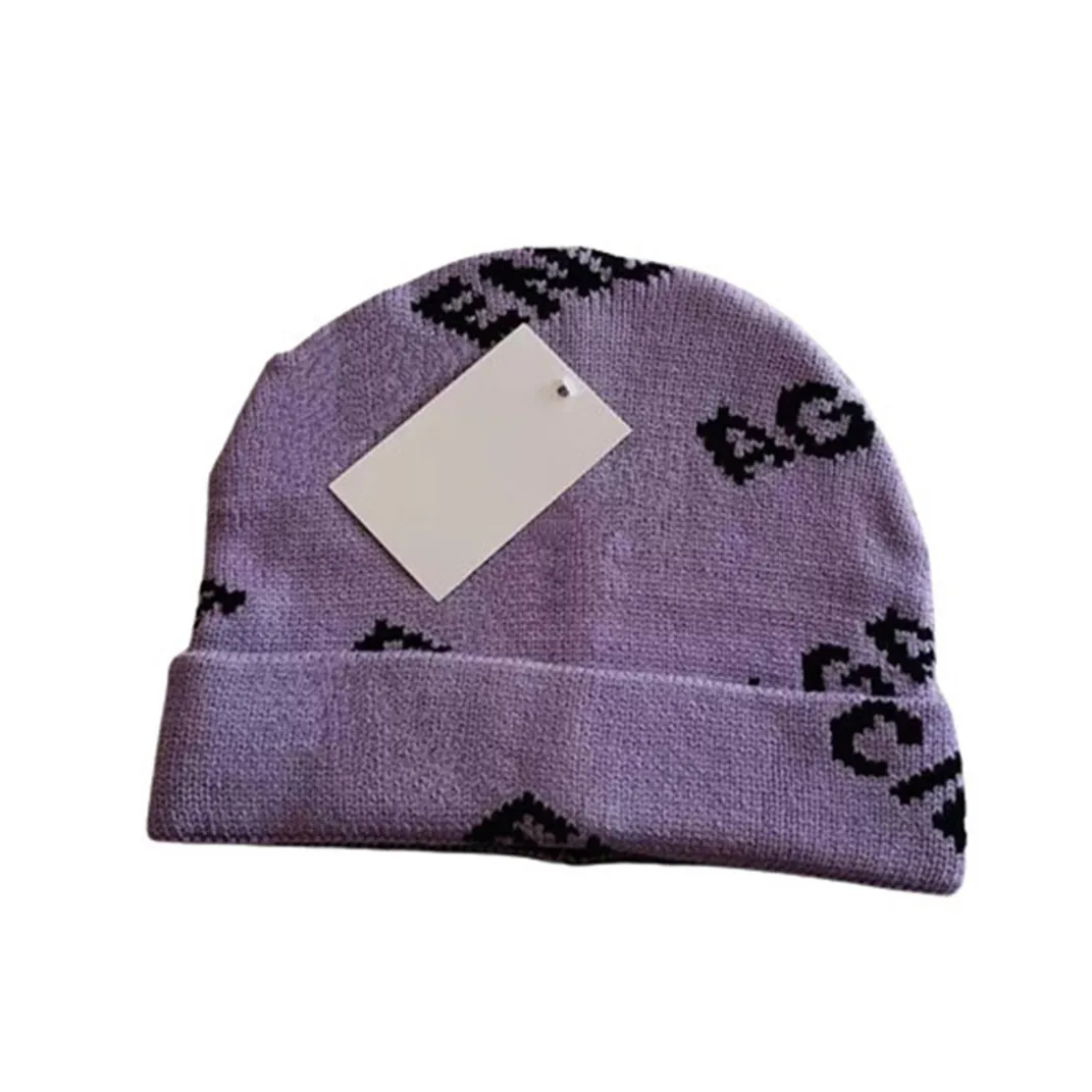 Winter Desingers Luxurys Beanie Bonnet tricoté chaud Protection de l'oreille Tempérament décontracté Casquette de ski Caps 23 couleurs Option à choisir très agréable P-2