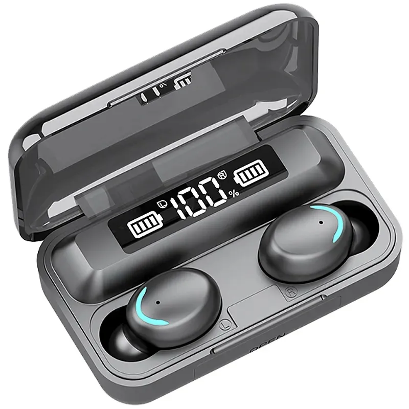 F9 Słuchawki słuchawkowe Bluetooth dousza TWS AURICULALES AUDIFONOS Wireless Earbuds F9-5 Mini 5C Aneling Gaming Słuchawki 12