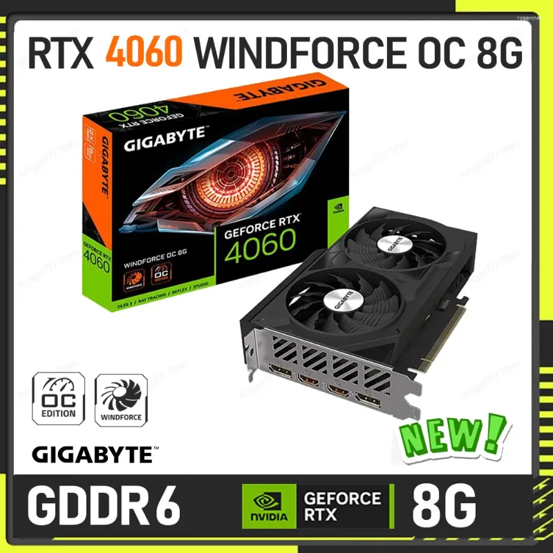 Ahorra a lo Grande en Compras al por Mayor de Geforce Rtx 4060 Ventus 2x  Black 8g Oc Tarjeta Gráfica De Alto Rendimiento: 8GB GDDR6, PCI E