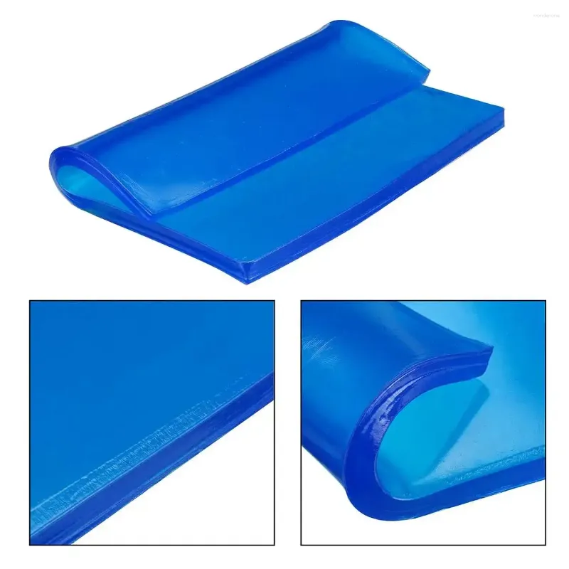 Coprisedili per auto 35x35x2CM Blu Cuscino per moto modificato fai da te Cuscino in gel Tappetino per assorbimento freddo per sedia