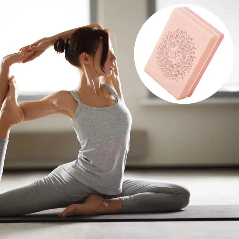 Blocs de Yoga bloc de mousse de qualité supérieure pour une pratique améliorée améliorée avec Eva haute densité amélioré